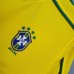 Brazil 1998 World Cup Home Yellow Soccer Jersey